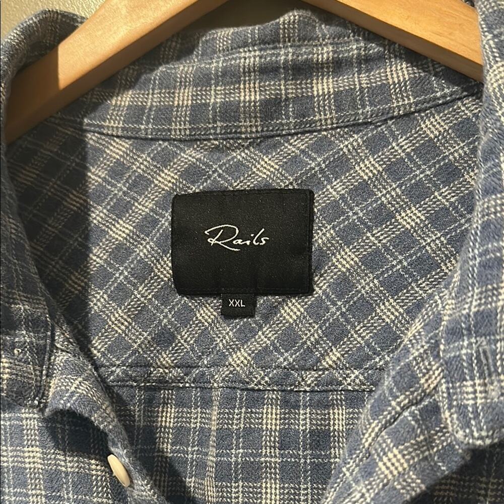 Rails Lennox Button-Front Shirt Xxl - image 6